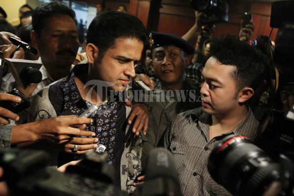 Nazaruddin Usai Sidang Pembacaan Eksepsi