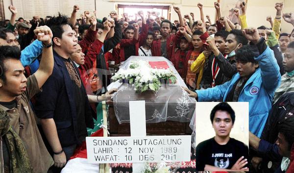 Dukungan Mahasiswa Kepada Sondang