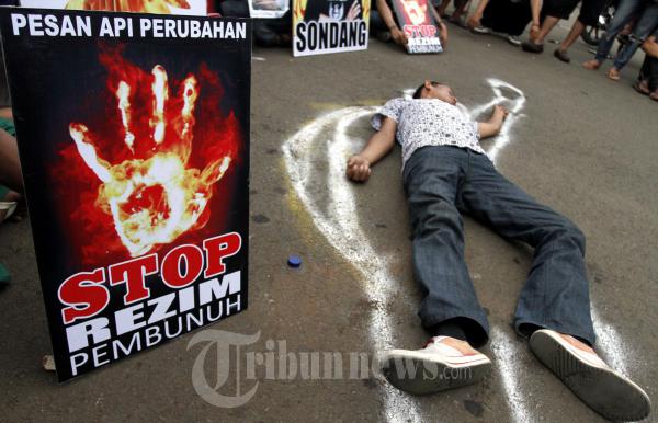 Demo Pelanggaran HAM Bima