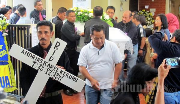 Jenazah Dr Adrians Karel dimakamkan di TPU Tanah Kusir
