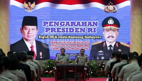 Presiden RI Buka Rapim Polri