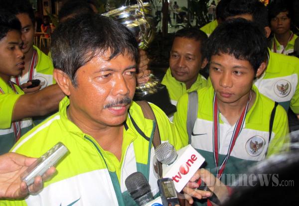 Pelatih Timnas U 17 Indra Syafri