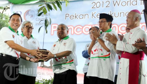 Taman Perdamaian Umat Beragama di DPR RI