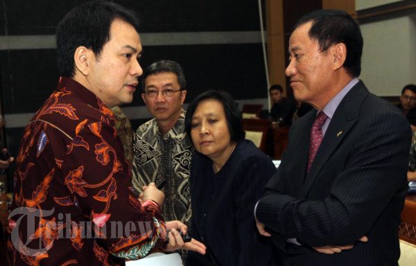 Menkum HAM RDP RUU hub RI dan RRC