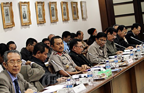 Rapat Konsultasi DPR Soal Mafia Anggaran