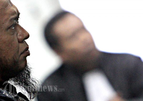 Hakim Syarifuddin Umar Usai Jalani Sidang Vonis