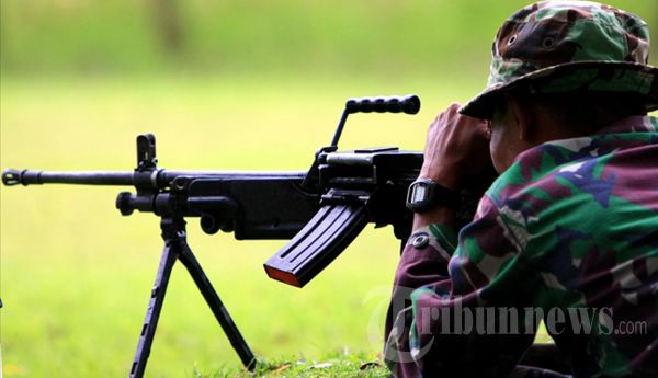 Prajurit Yonif 712 WT Amankan Perbatasan