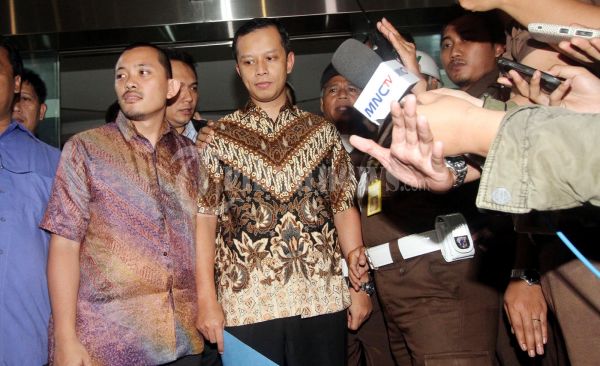 Tersangka Dhana Widyatmika Diperiksa Tim Penyidik Kejaksan