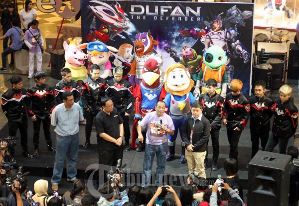 Peluncuran Film Animasi Dufan The Defender