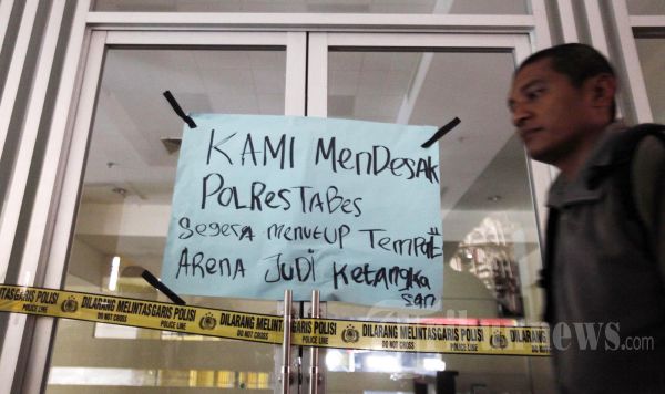 Tutup Tempat Perjudian