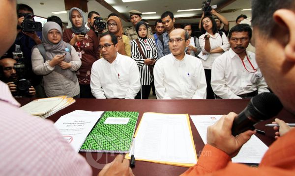 Faisal Basri dan Biem Benjamin Cagub DKI