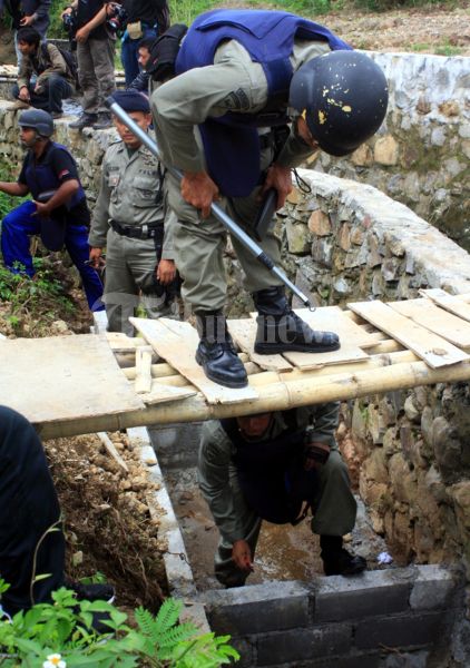 Gegana Telusuri Sekitar Bom Low Explosif
