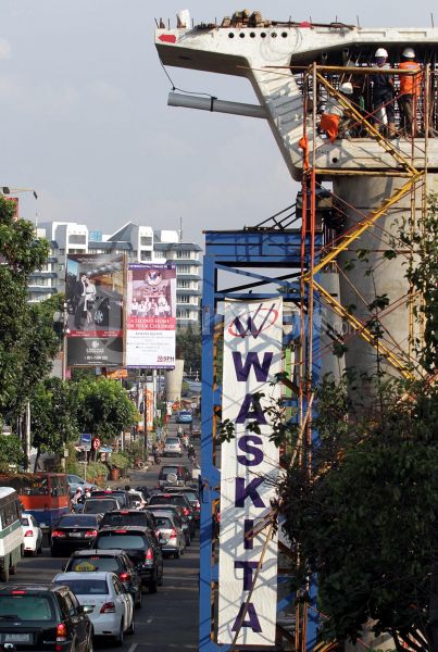 Pembangunan Flyover Antasari Blok M