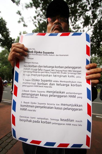 Surat Untuk Menkopolhukam