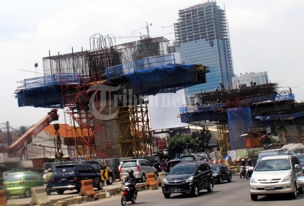 Pembangunan Jalan Layang Kampung Melayu Tanah Abang