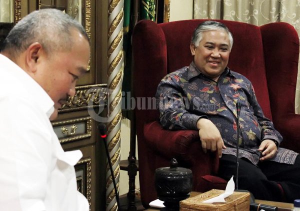 Alex Noerdin Datangi Dien Syamsudin