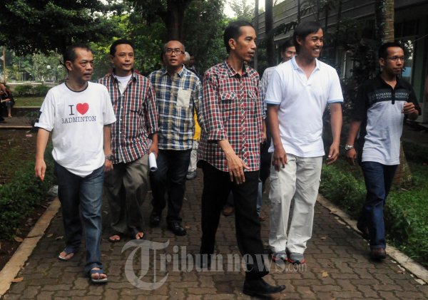 Mantan Atlet Bulutangkis Indonesia dikunjungi Jokowi