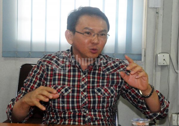 Ahok Balon Cawagub DKI Kunjungi Tribun Jakarta Digital