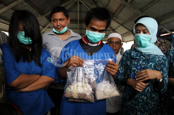 TSK Tunjukkan Barang Bukti Narkoba