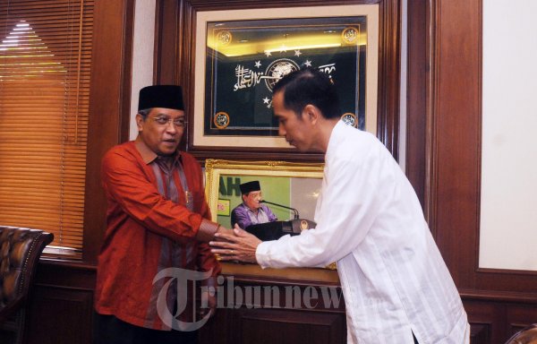 Ketum PBNU Restui Jokowi Maju Nyagub