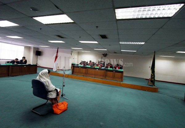 Pembelaan Diri Nunun Nurbaeti di PN Tipikor