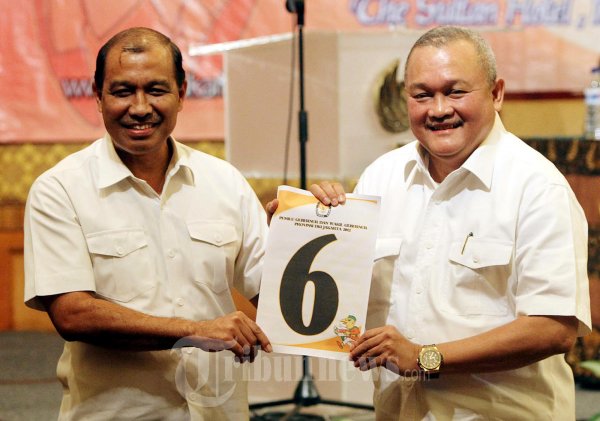 Alex Noerdin dan Nono Sampono Nomer 6
