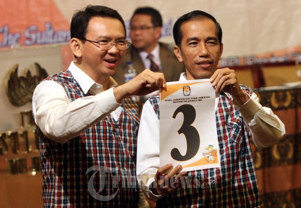 Joko Widodo dan Basuki Tjahja Purnama Nomer 3