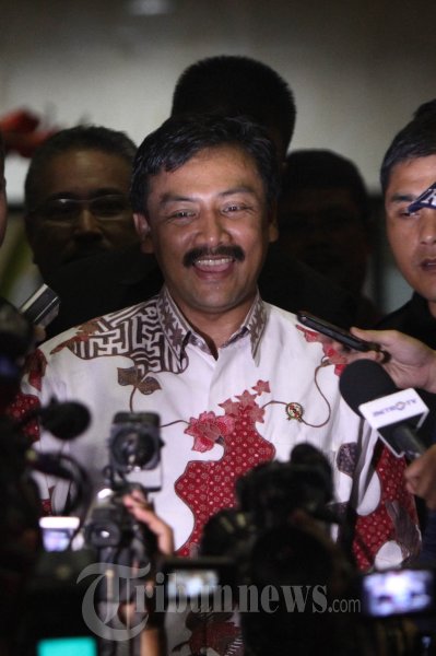 Andi Mallarangeng Usai Diperiksa KPK