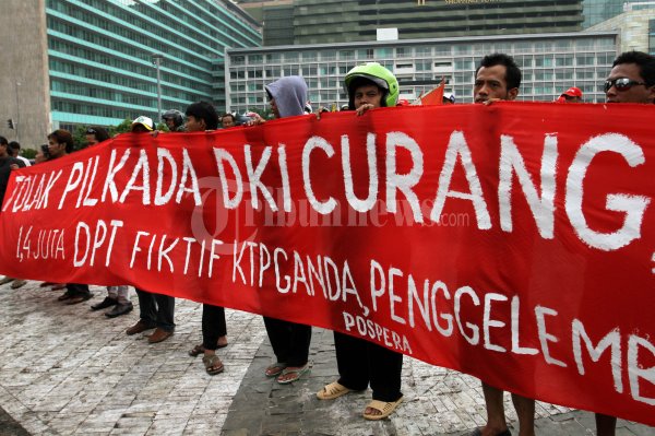 Tolak Kecurangan Pada Pilkada DKI