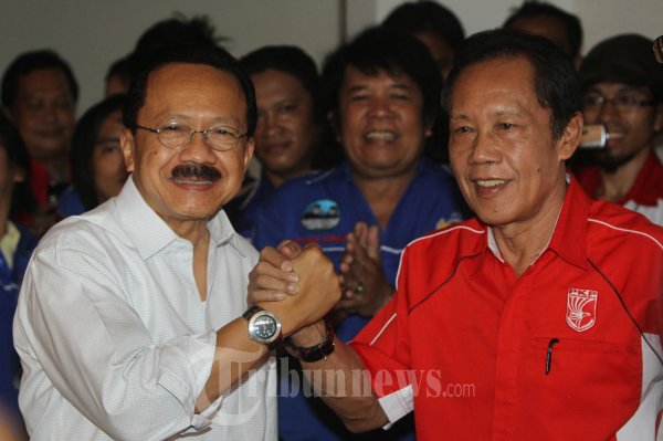 Fauzi Bowo Temui Sutiyoso