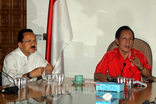 Fauzi Bowo Temui Sutiyoso