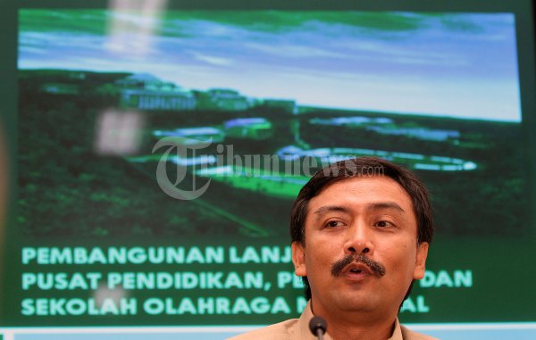 Menpora Konpers Hambalang