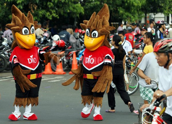 Maskot Djarum Indonesia Open