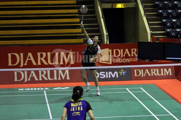 Latihan Jelang Indonesia Open 2012