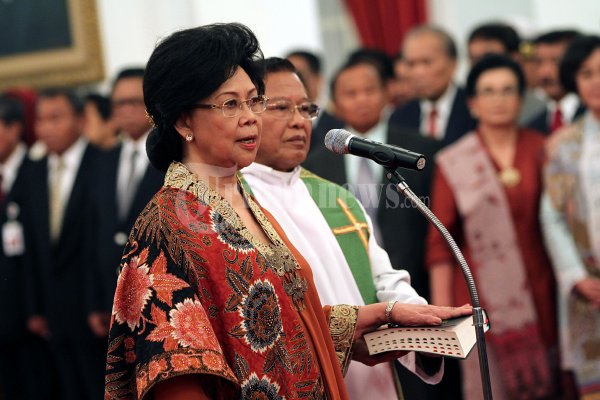 Pengucapan Sumpah Menteri Kesehatan