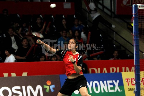 Saina Nehwal Kalahkan Aprilla Yuswandari