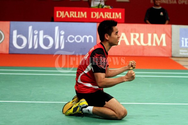 Simon Rebut Gelar Tunggal Putra Djarum Indonesia Open