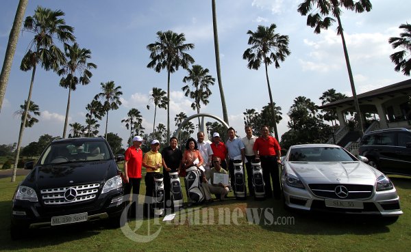 Para Pemenang Turnamen Golf MercedesThrophy 2012