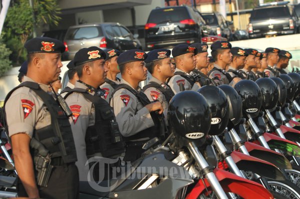Gelar Pasukan Pengamanan Pilkada DKI Jakarta