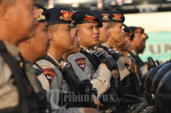 Gelar Pasukan Pengamanan Pilkada DKI Jakarta