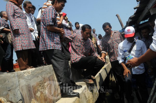 Haji Jokowi Bertemu Ahok di Pulau Pramuka