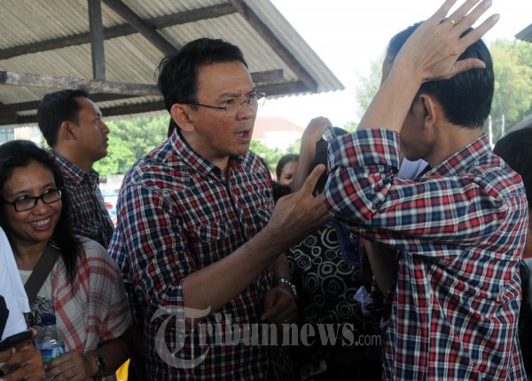 Haji Jokowi Bertemu Ahok di Pulau Pramuka