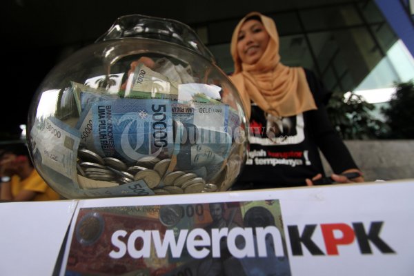 Saweran Gedung KPK