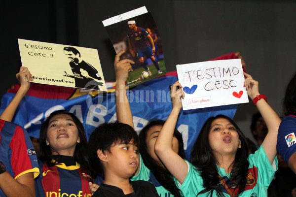 Fans Cesc Fabregas