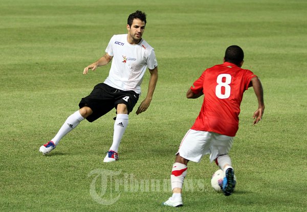 Kunjungan Cesc Fabregas