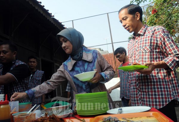 Jokowi Sarapan Pagi Ditemani Wakil Gubernur Jateng
