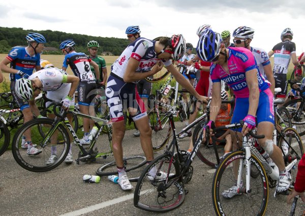 Kecelakaan dalam Tour de France 2012
