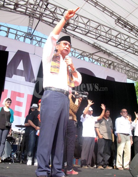 Kampanye Cagub-Cawagub Faisal-Biem