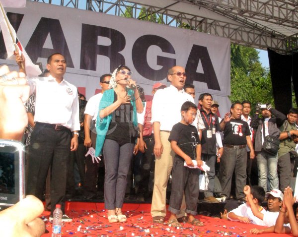 Kampanye Cagub-Cawagub Faisal-Biem