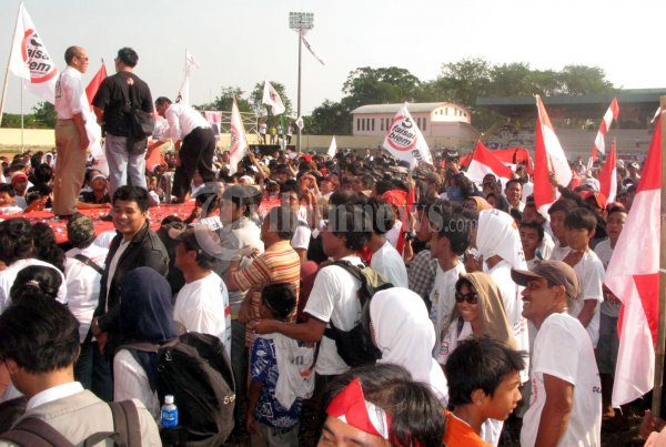 Kampanye Cagub-Cawagub Faisal-Biem